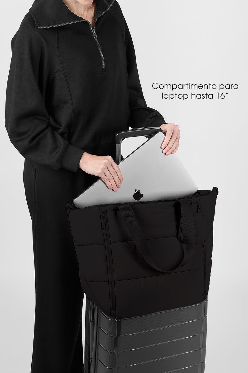 BOLSO MULTIFUNCIONAL PUFFER TOTE BAG