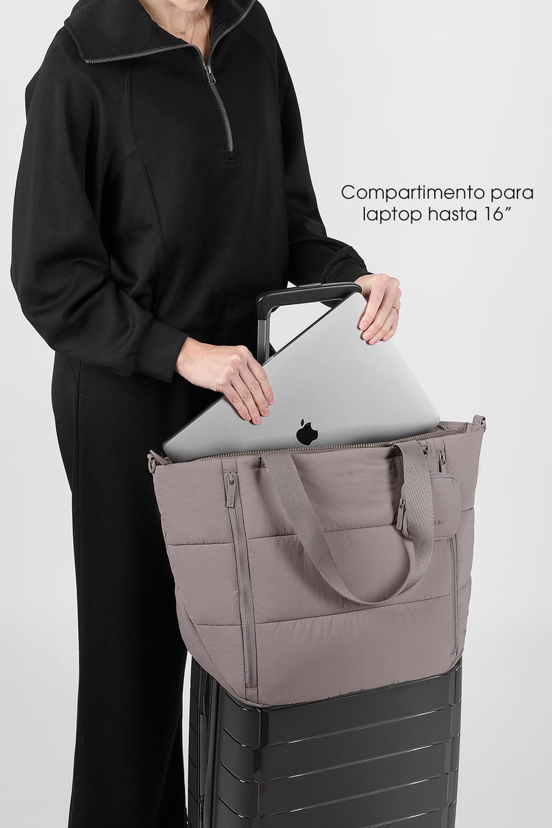 BOLSO MULTIFUNCIONAL PUFFER TOTE BAG
