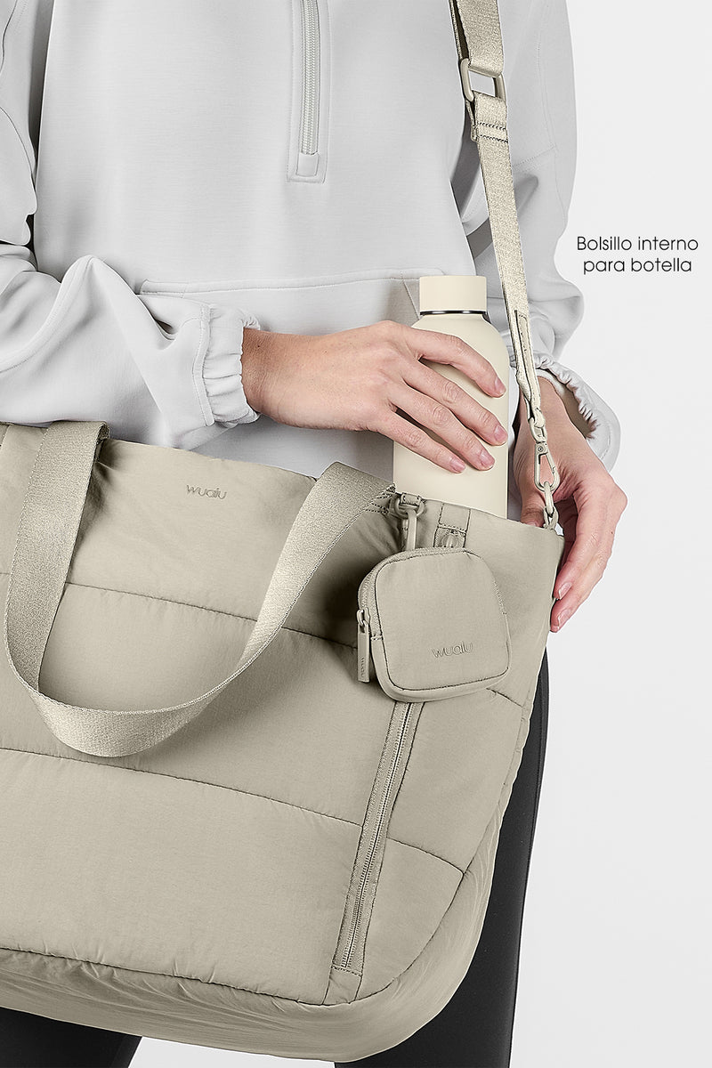 BOLSO MULTIFUNCIONAL PUFFER TOTE BAG