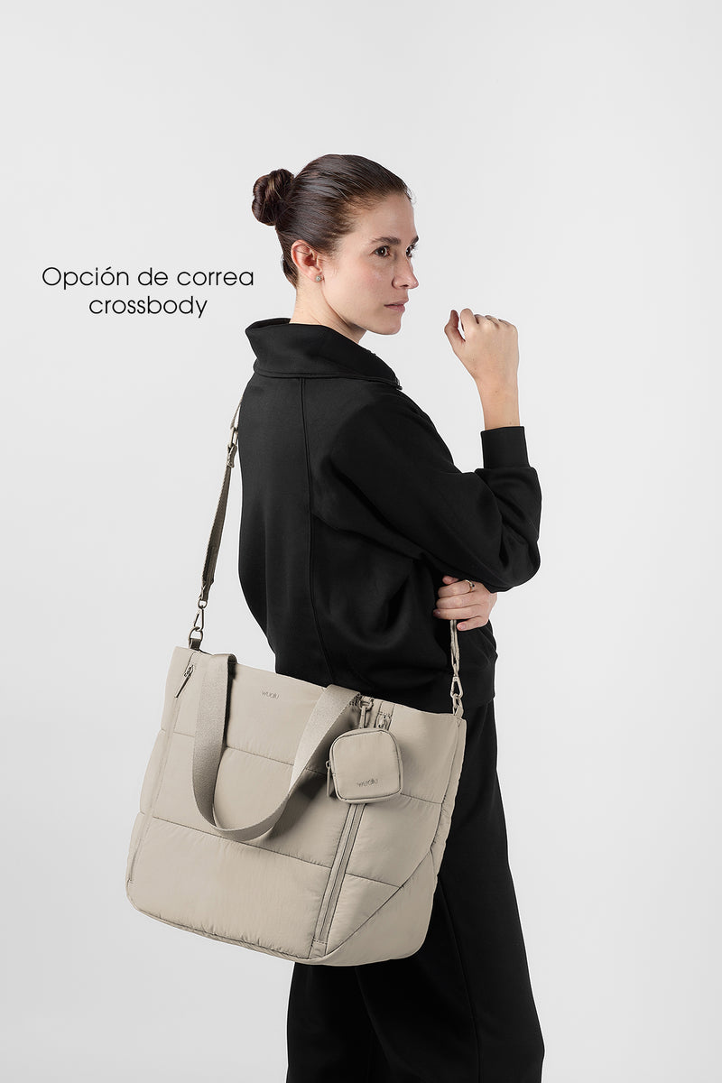 BOLSO MULTIFUNCIONAL PUFFER TOTE BAG