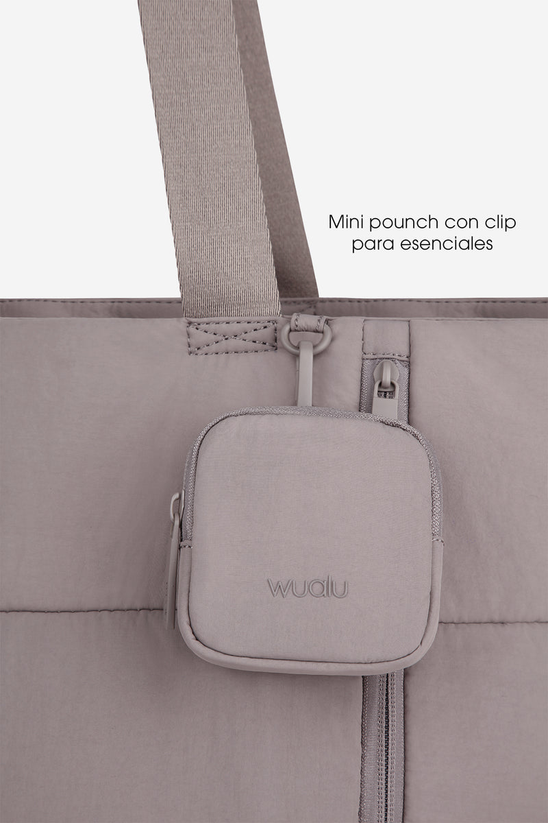 BOLSO MULTIFUNCIONAL PUFFER TOTE BAG