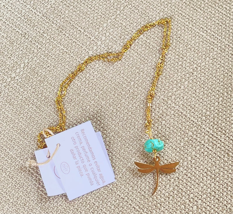 COLLAR DIJE LIBELULA