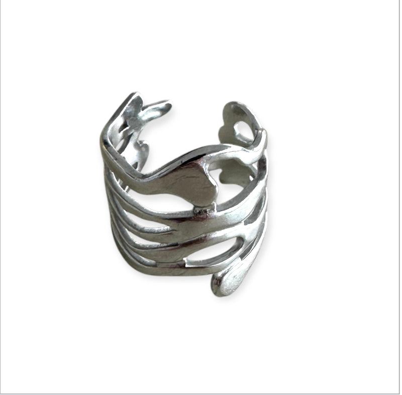 ANILLOS PLATEADO REGULABLE