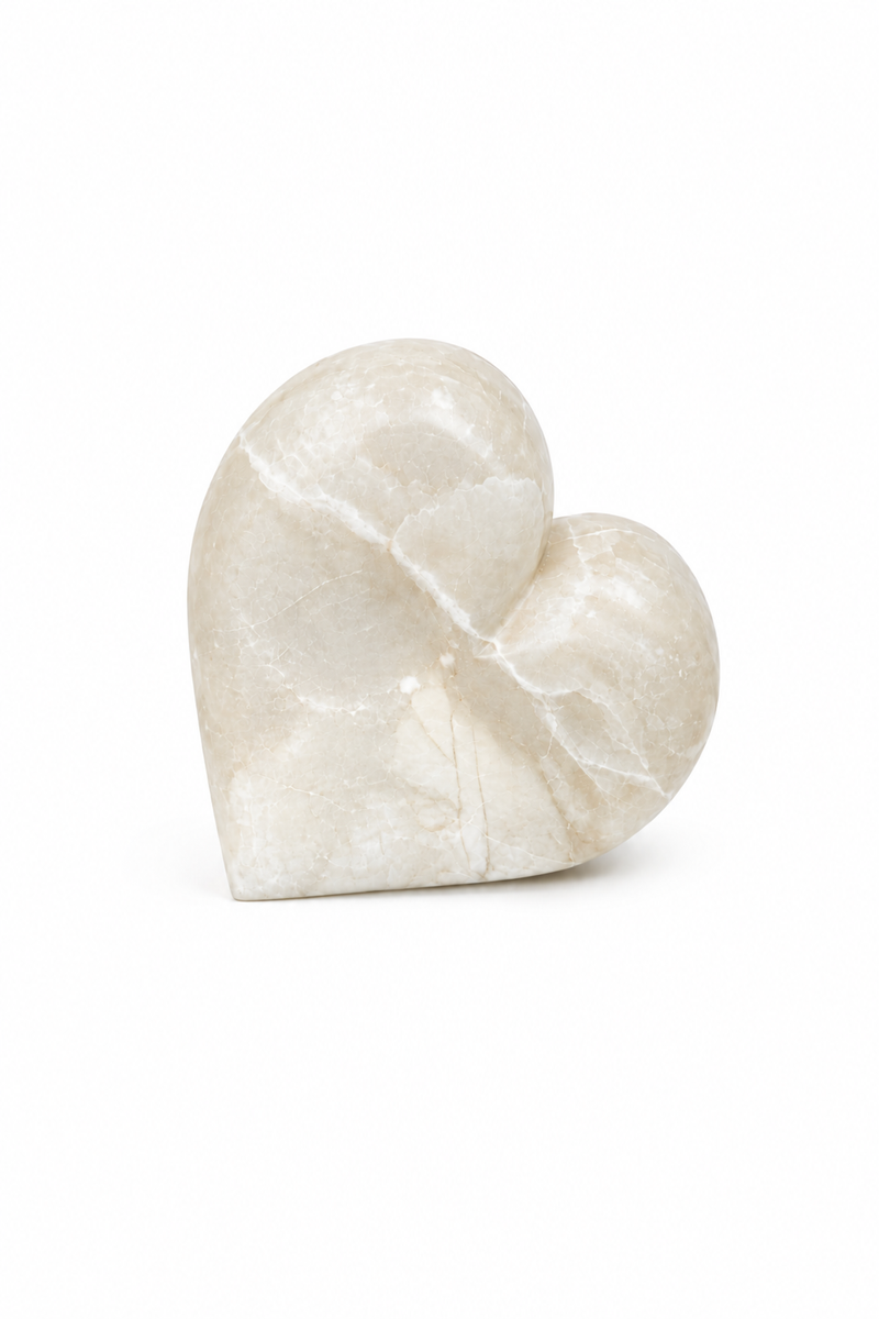 Corazón De Alabastro Andino 10 CM