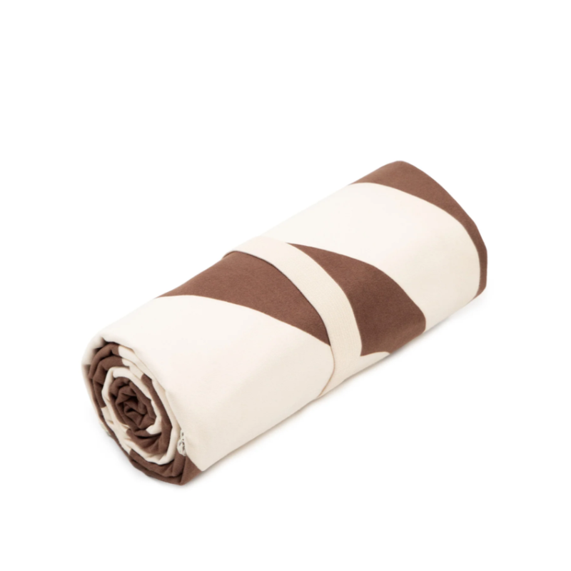 Toalla de Microfibra Palmas Marrón