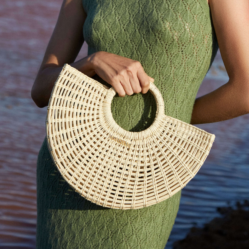 BOLSO DE PAJA HALF MOON