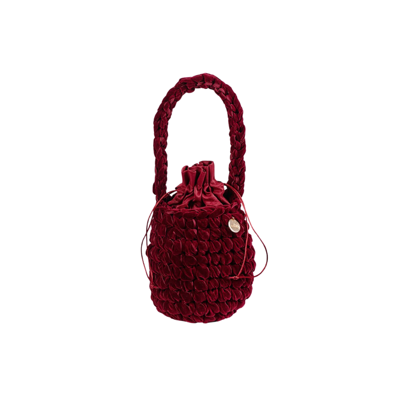 CARTERA TEJIDA VICTORIA VELVET