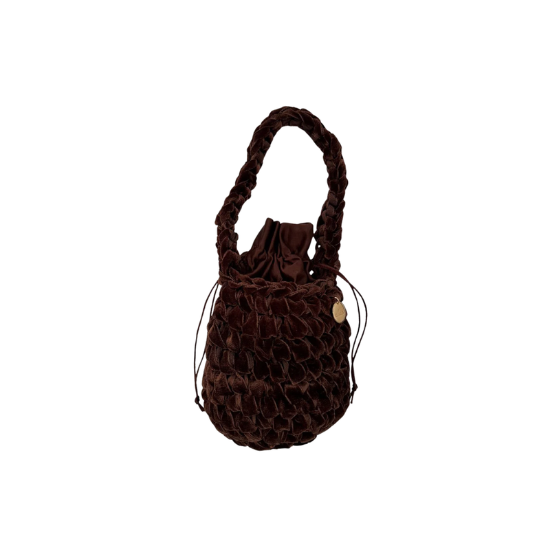 CARTERA TEJIDA VICTORIA VELVET