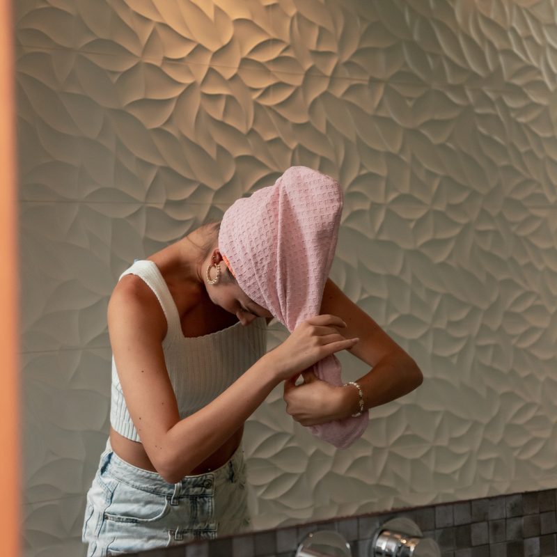 TURBANTE KALA ROSADO
