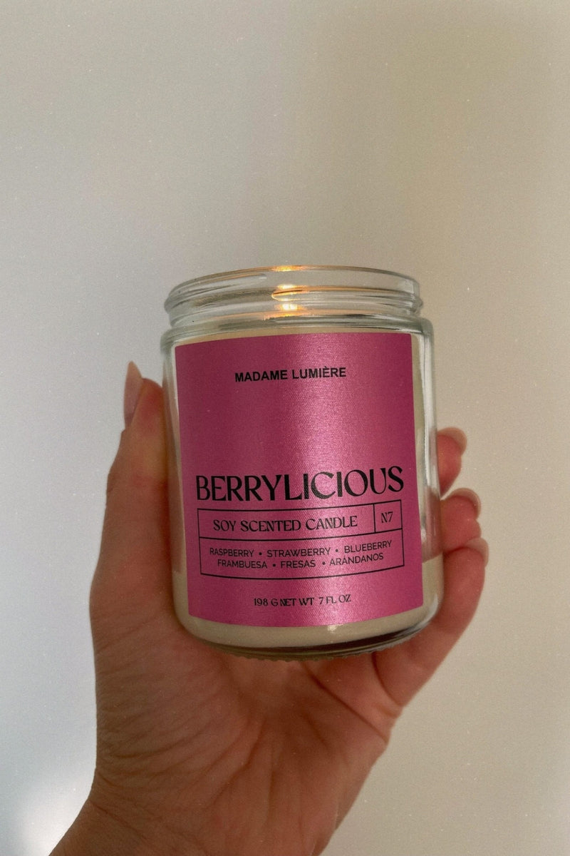 Vela Aromática de Soya Berrylicious