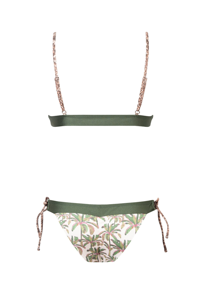 BIKINI CALZÓN ALICE VERDE PALMERAS