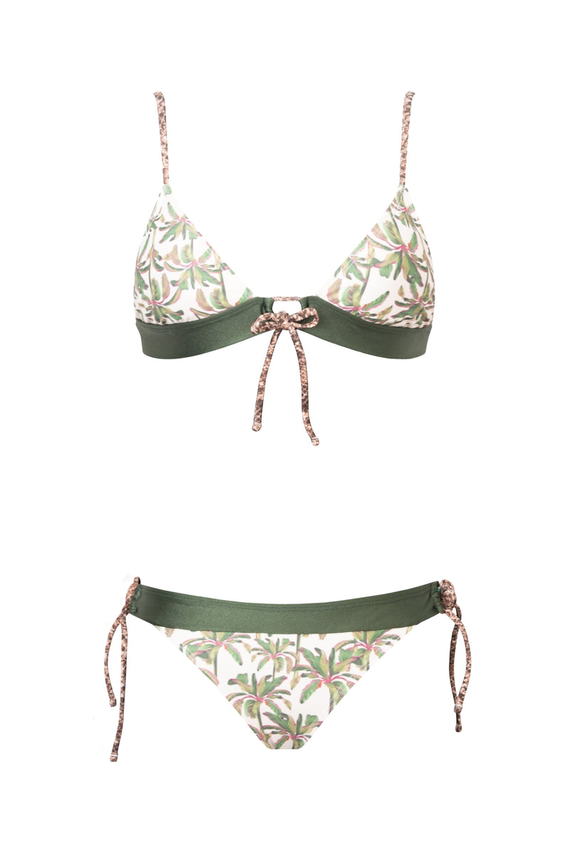 BIKINI CALZÓN ALICE VERDE PALMERAS