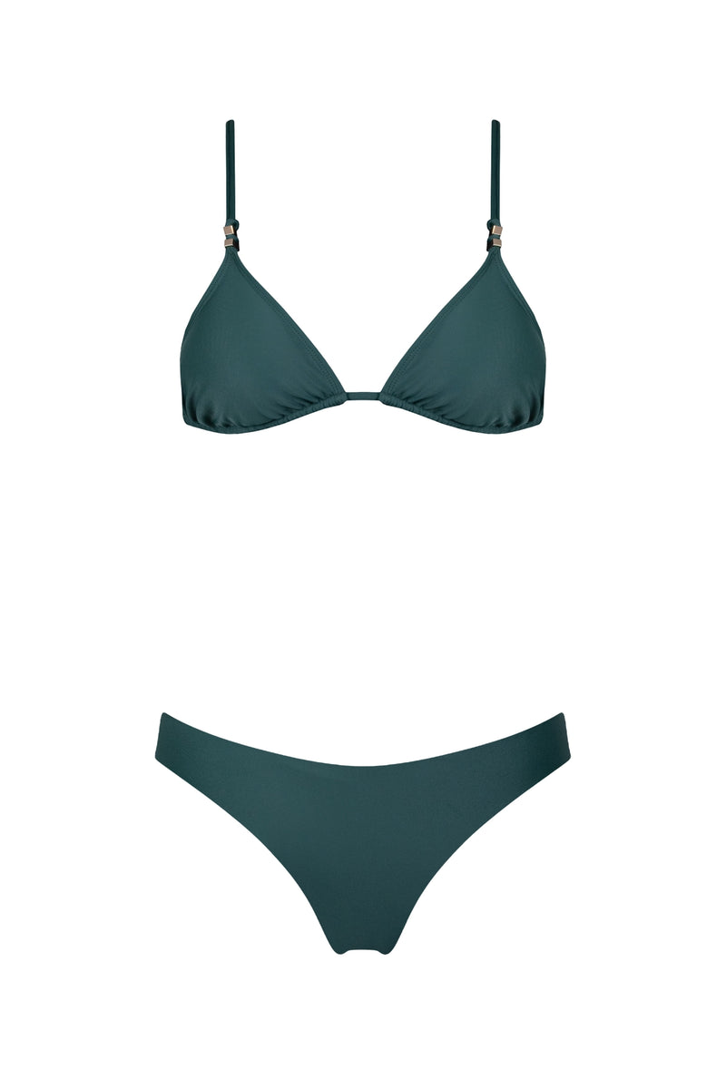 BIKINI CALZÓN CLÁSICO C VERDE PINO