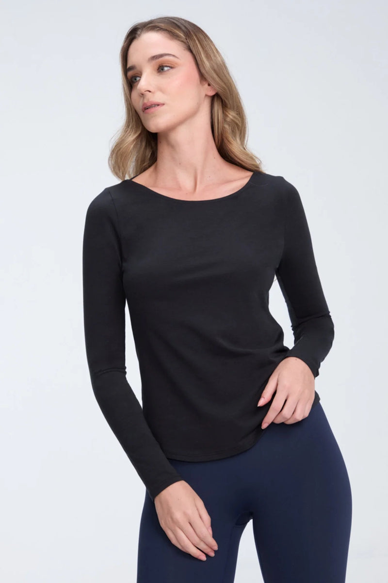 Polo Manga Larga Clea Mitre Mujer