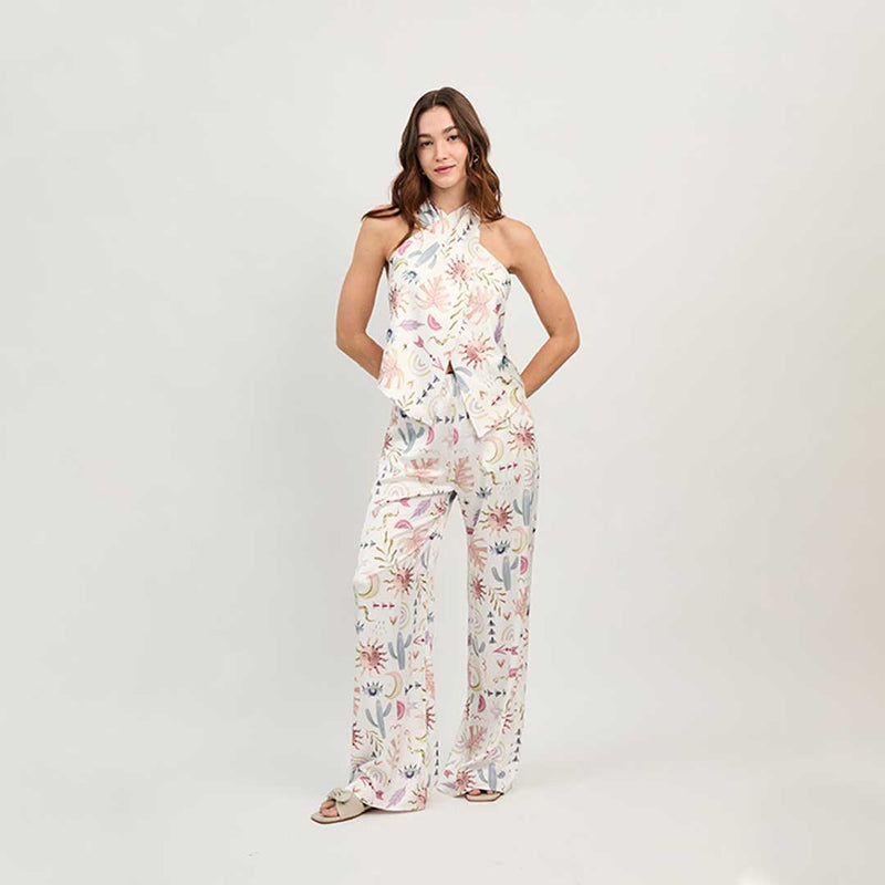 BLUSA OFELIA EST. BLANCO