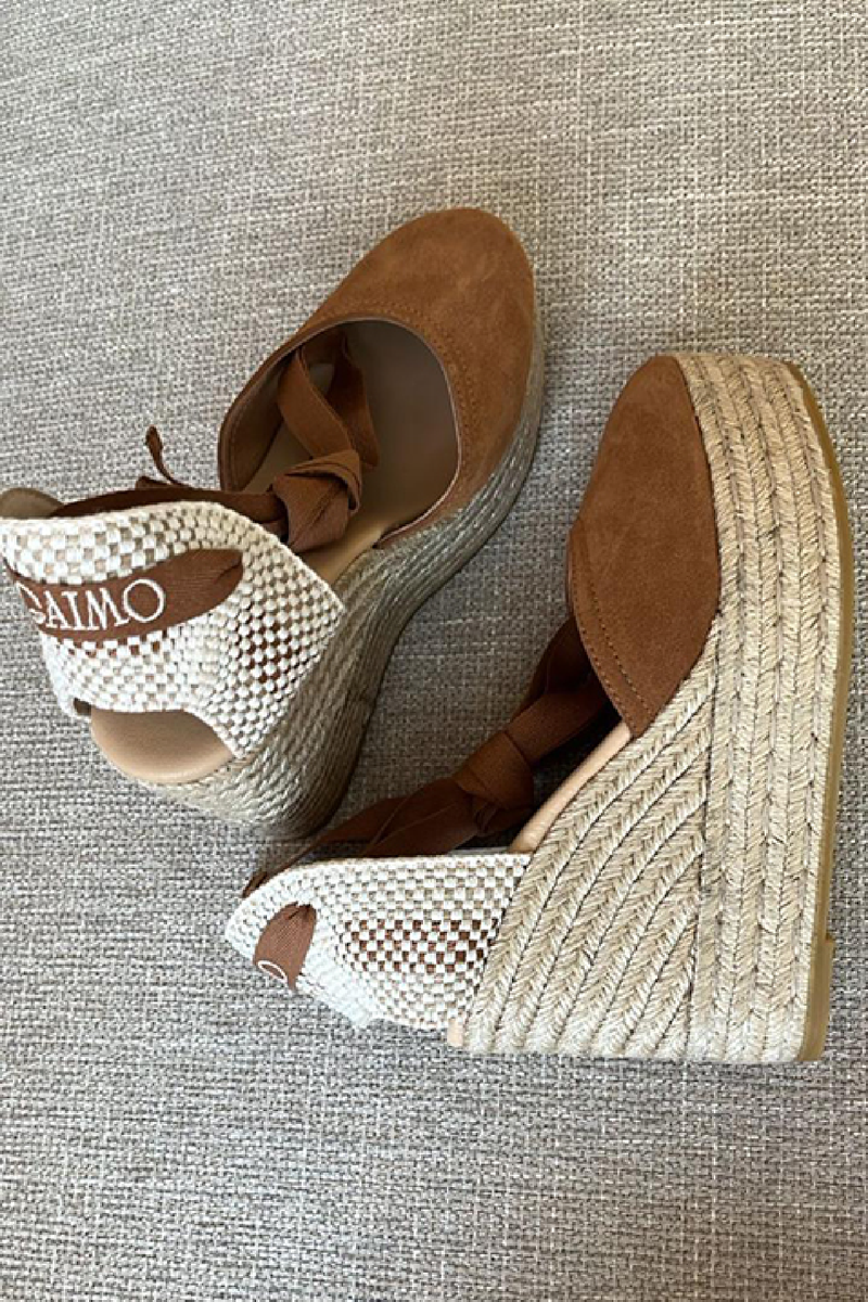 Alpargata con Cinta Koa Brown