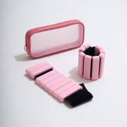 Set de pesas para muñeca o tobillo color flamingo