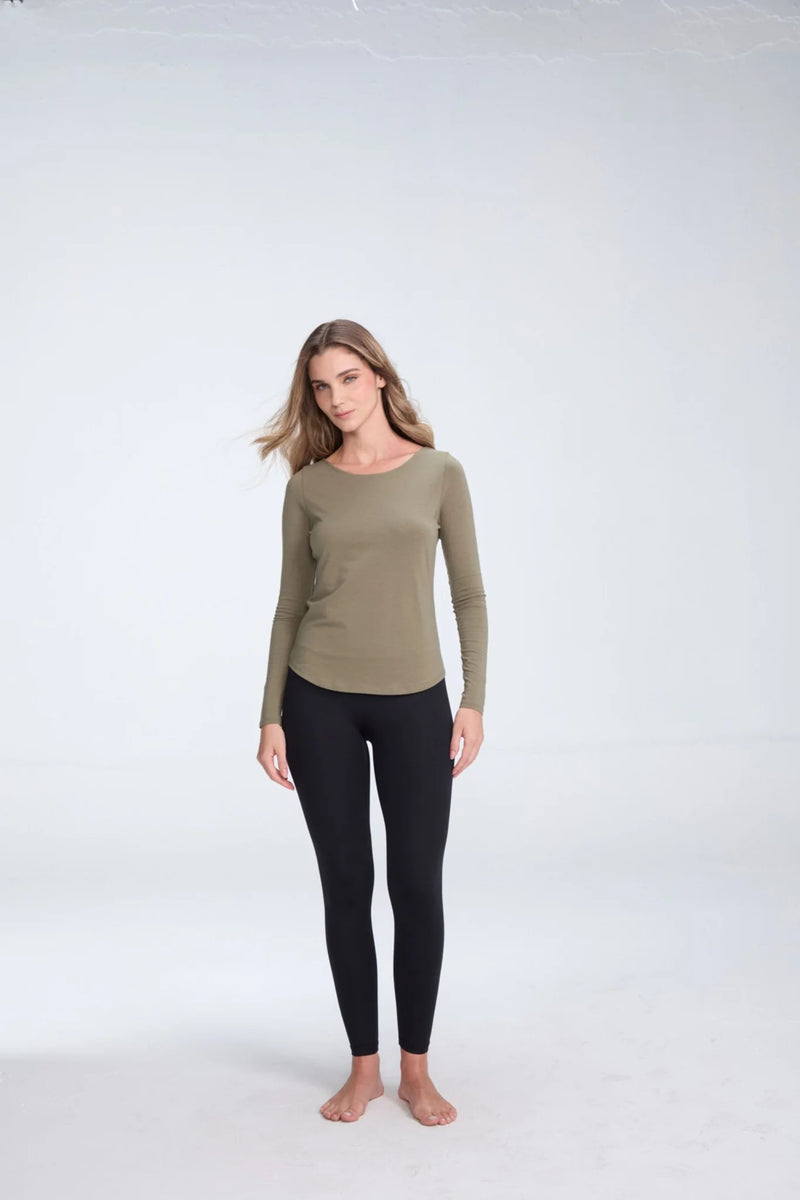 Polo Manga Larga Clea Mitre Mujer