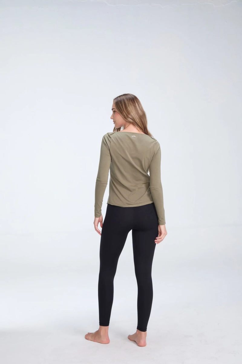 Polo Manga Larga Clea Mitre Mujer
