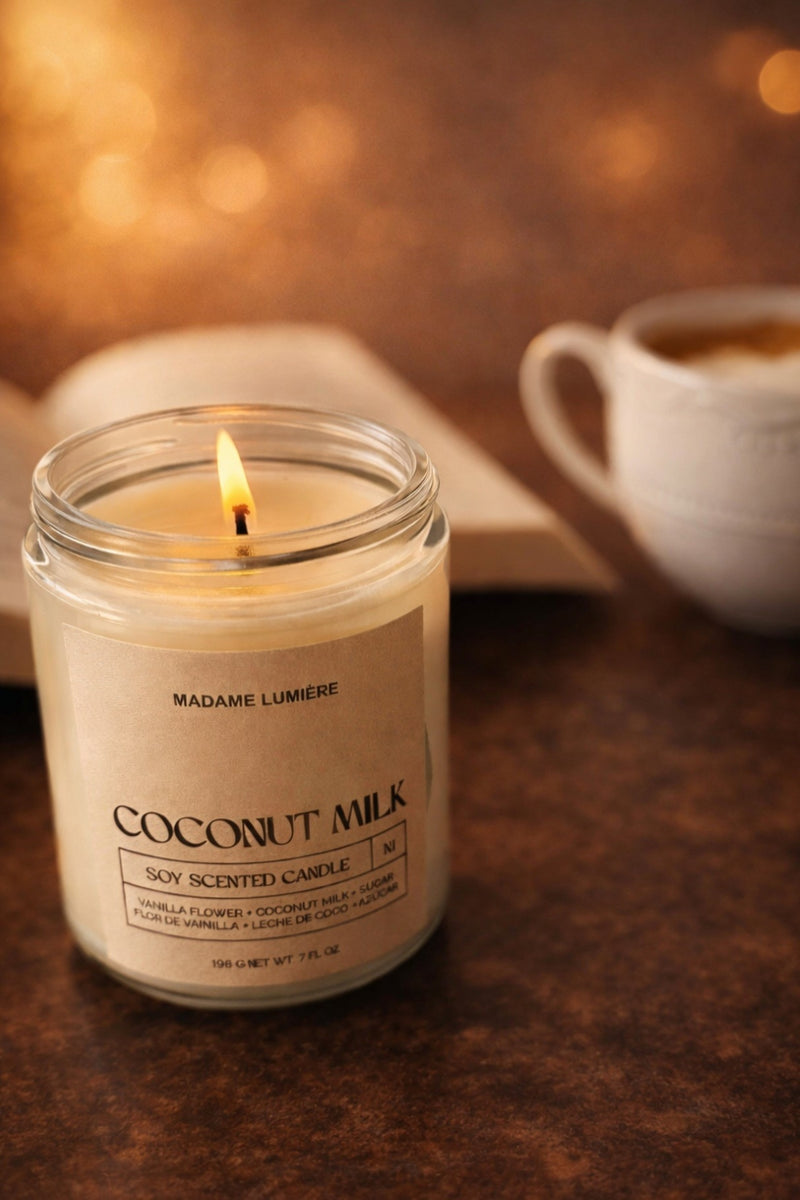 Vela Aromática de Soya Coconut Milk