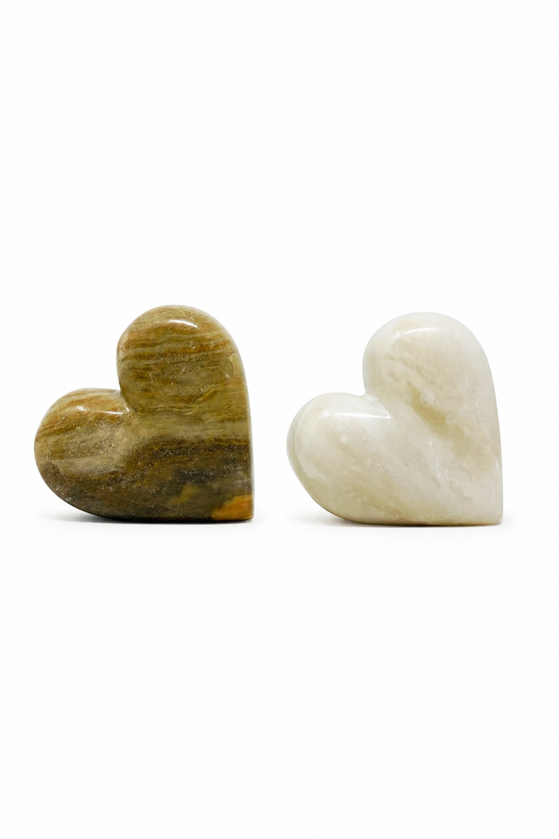 Corazón De Alabastro Andino 7 CM
