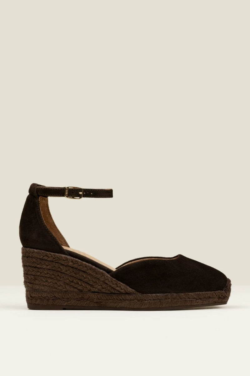 Alpargata con Hebilla Hester Choco