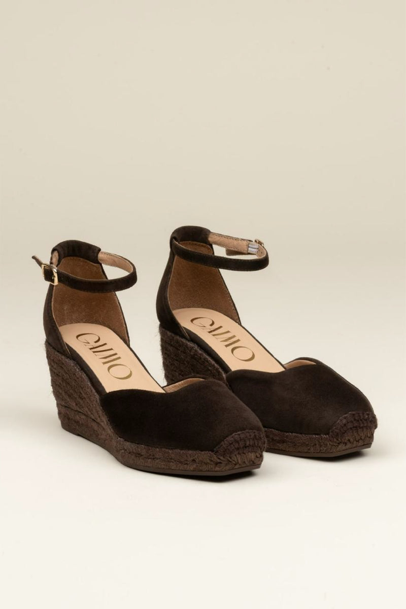 Alpargata con Hebilla Hester Choco