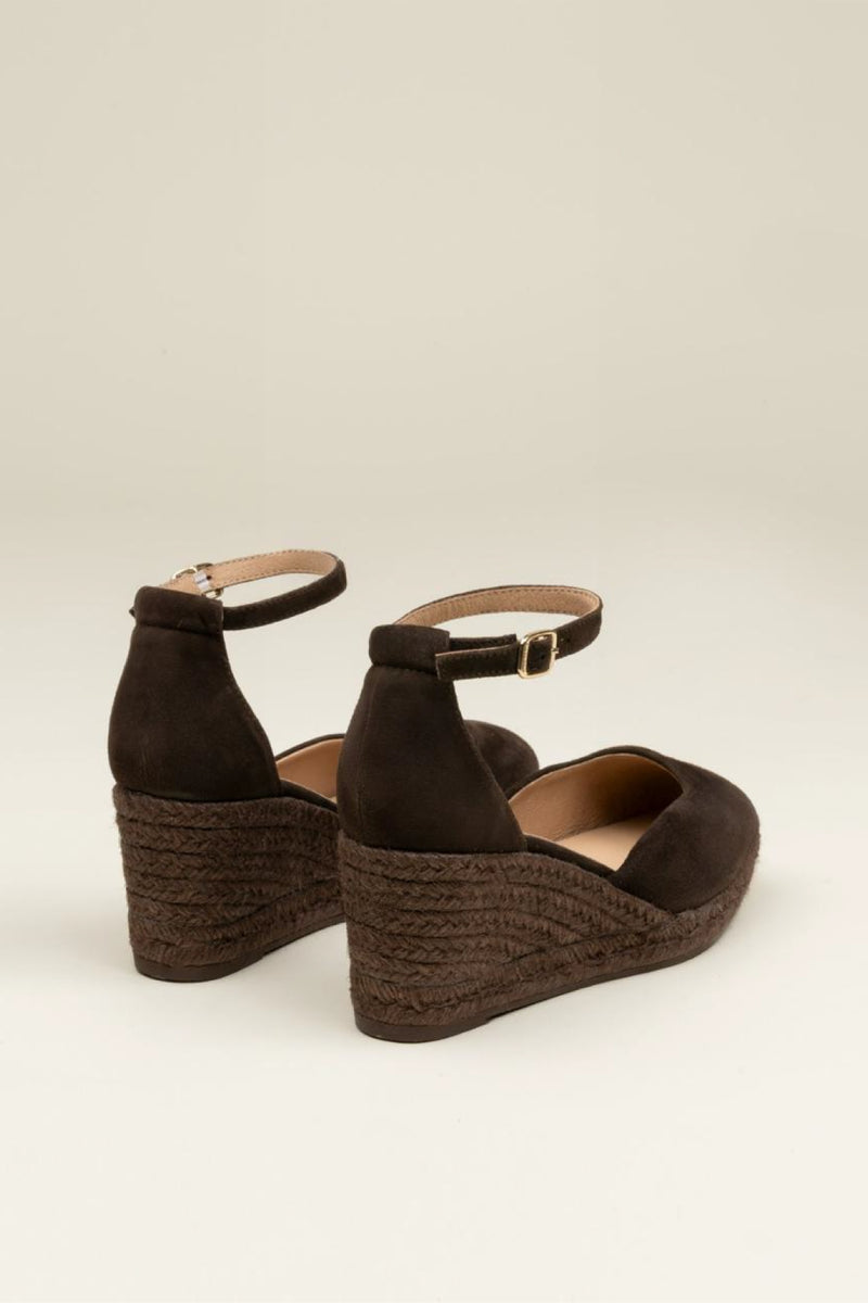Alpargata con Hebilla Hester Choco