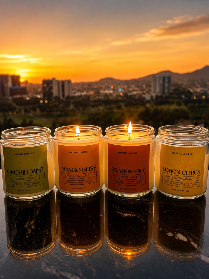 Vela Aromática de Soya Lemon Citrus