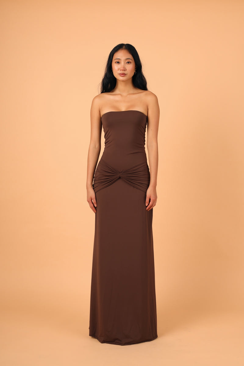 Vestido Milan Brown