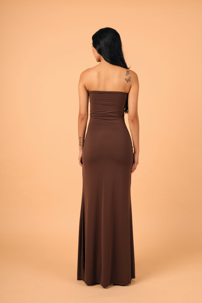 Vestido Milan Brown