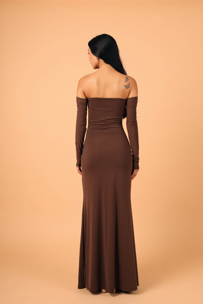 Vestido Milan Brown