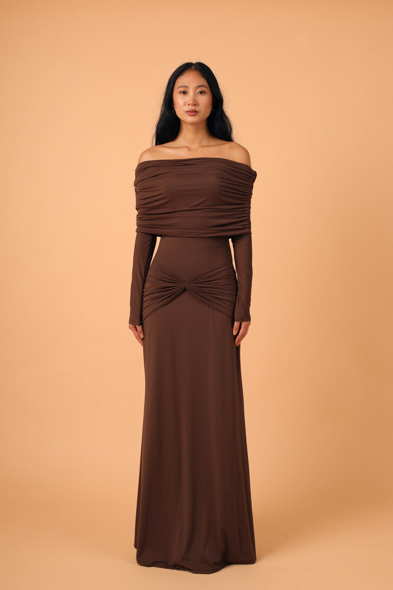 Vestido Milan Brown