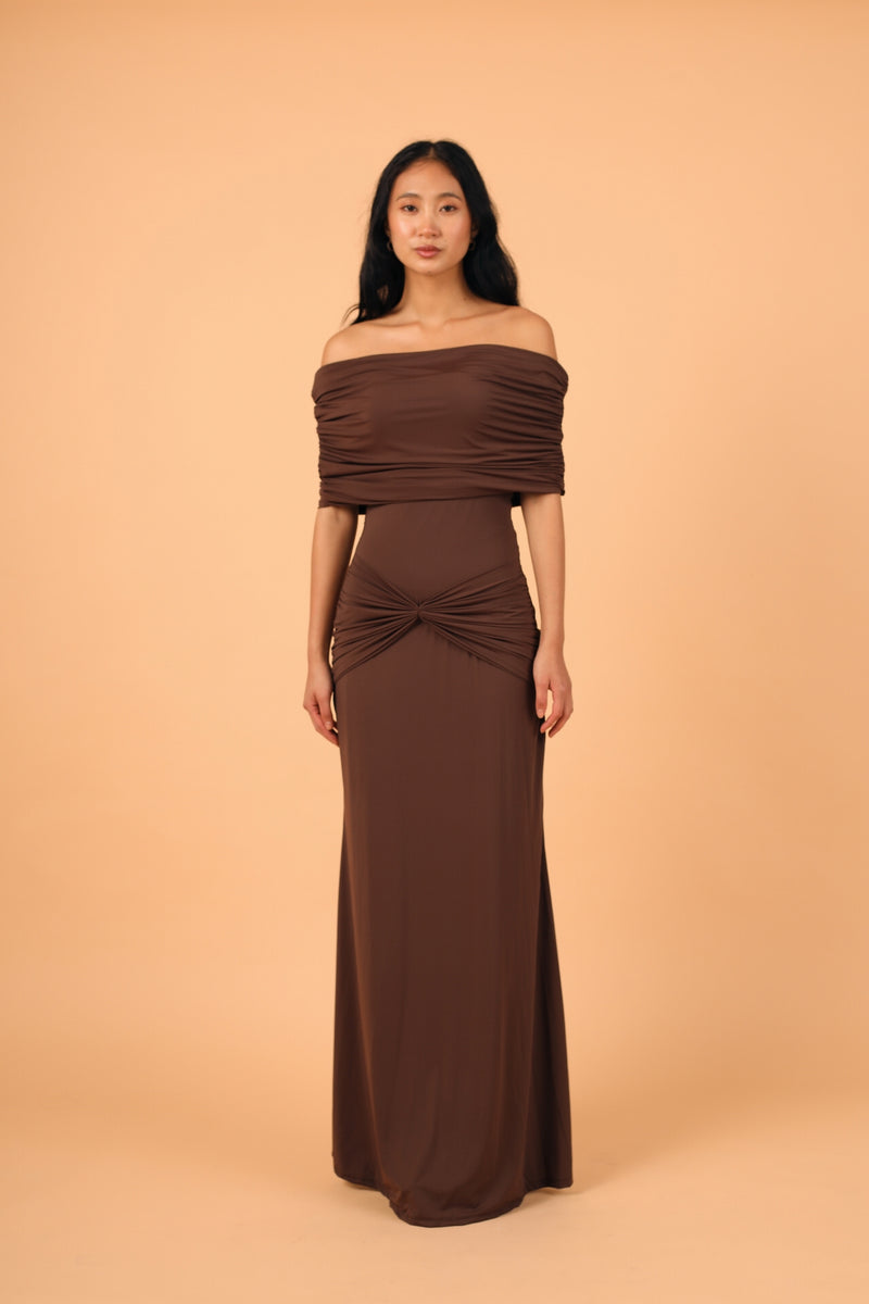 Vestido Milan Brown