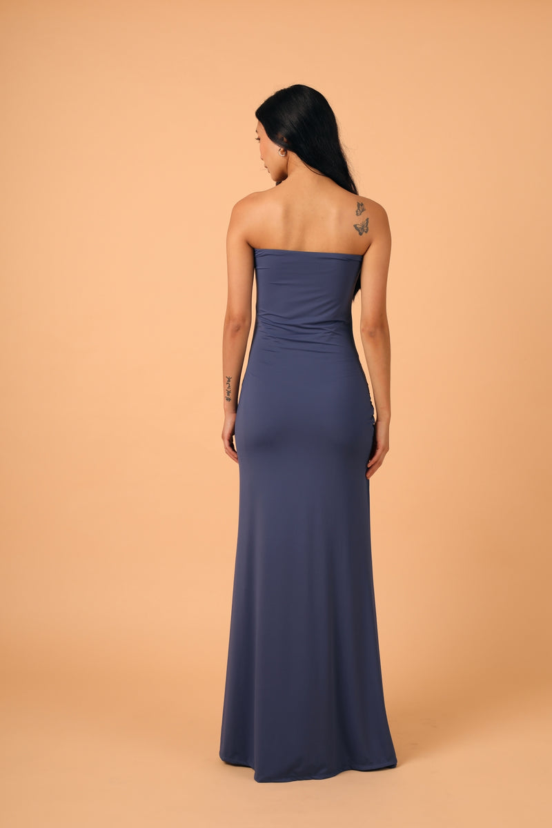 Vestido Milan Deep Blue