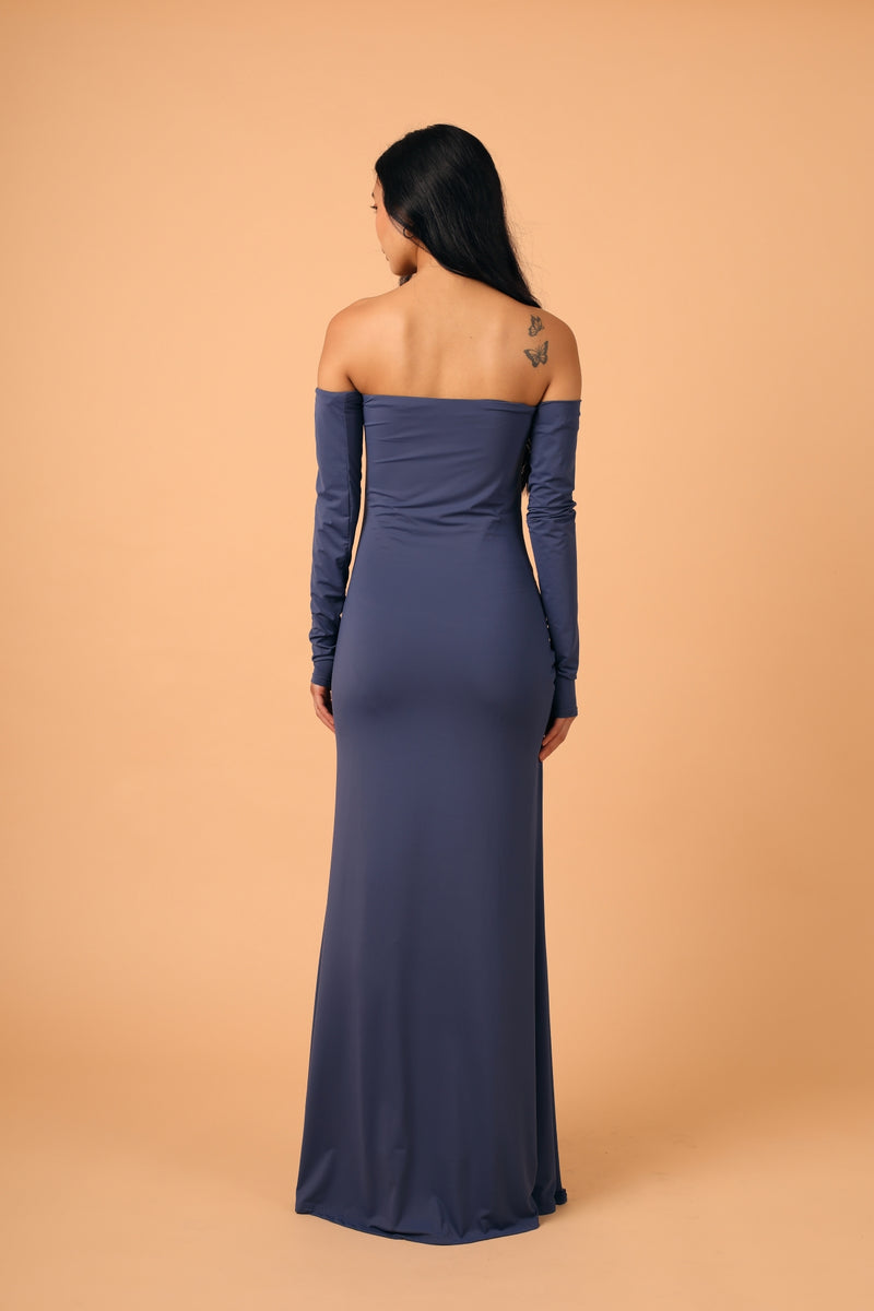 Vestido Milan Deep Blue
