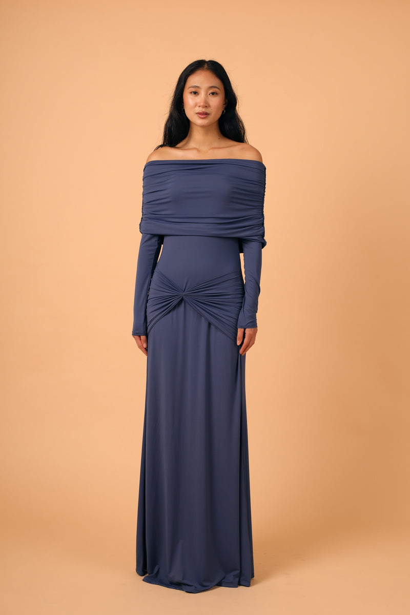 Vestido Milan Deep Blue