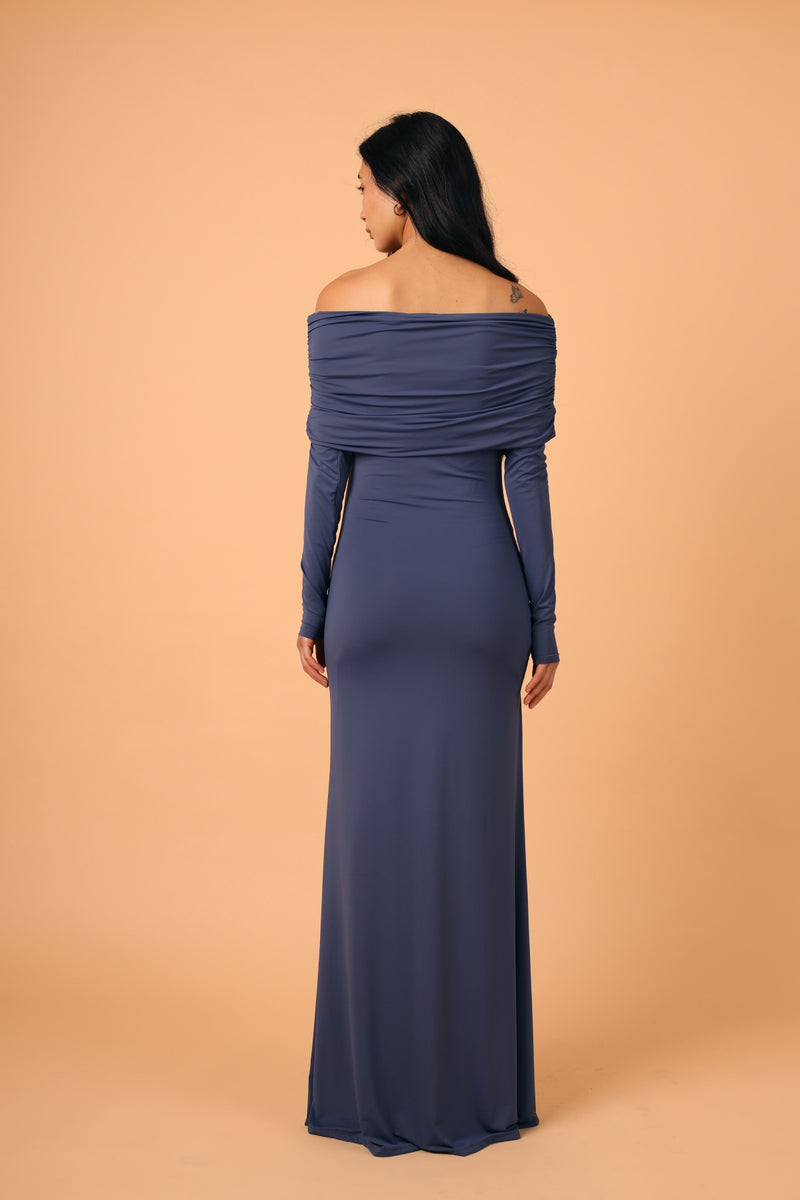 Vestido Milan Deep Blue