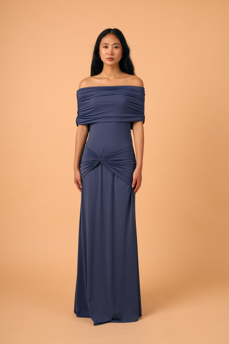 Vestido Milan Deep Blue