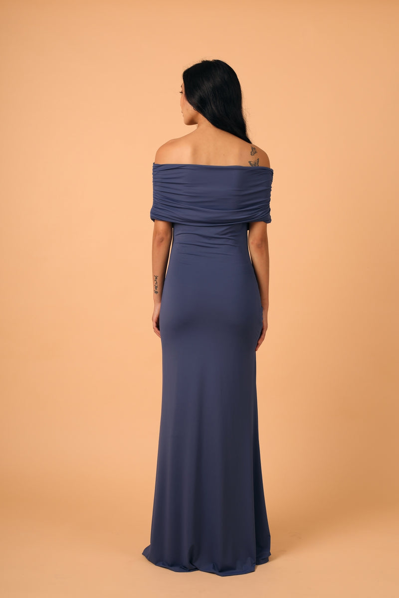 Vestido Milan Deep Blue