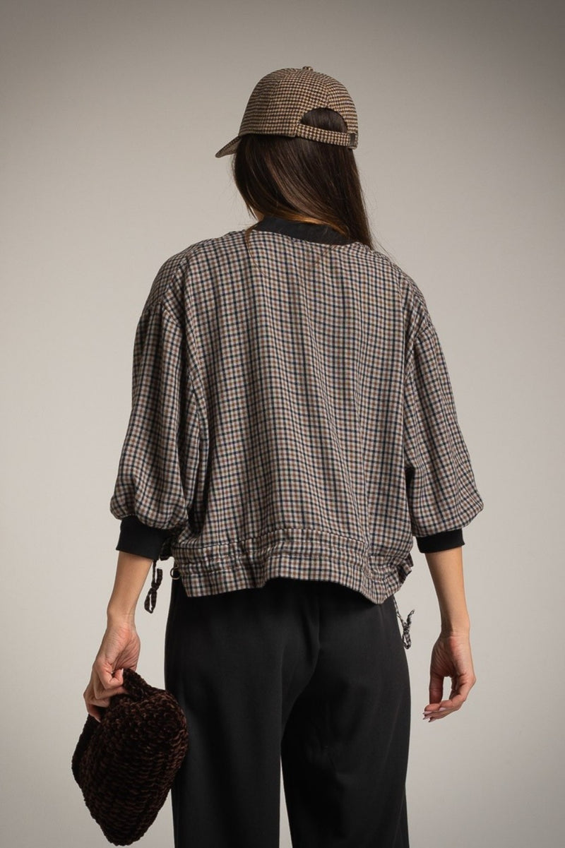 Bomber De Cuadros Harrys