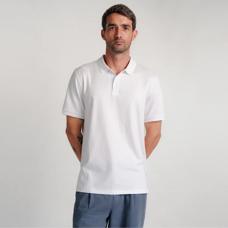 POLO PIQUE CUELLO CAMISERO