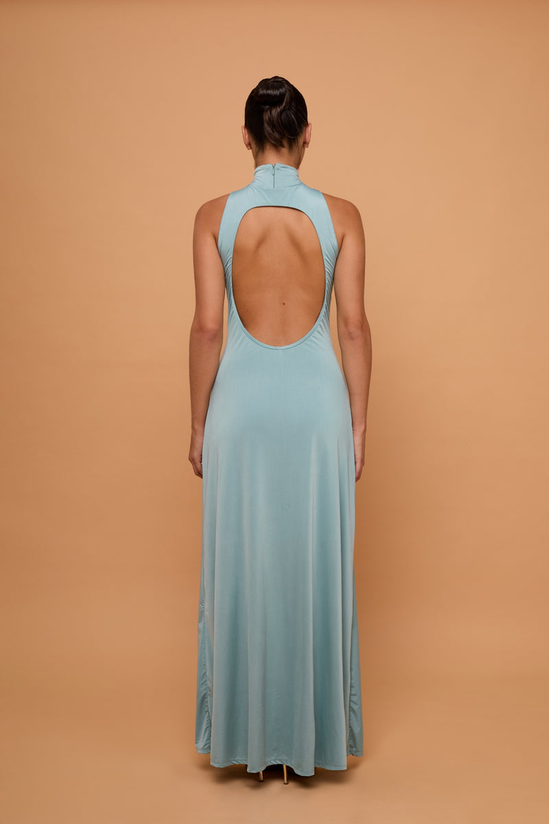 Vestido Roma Turquoise