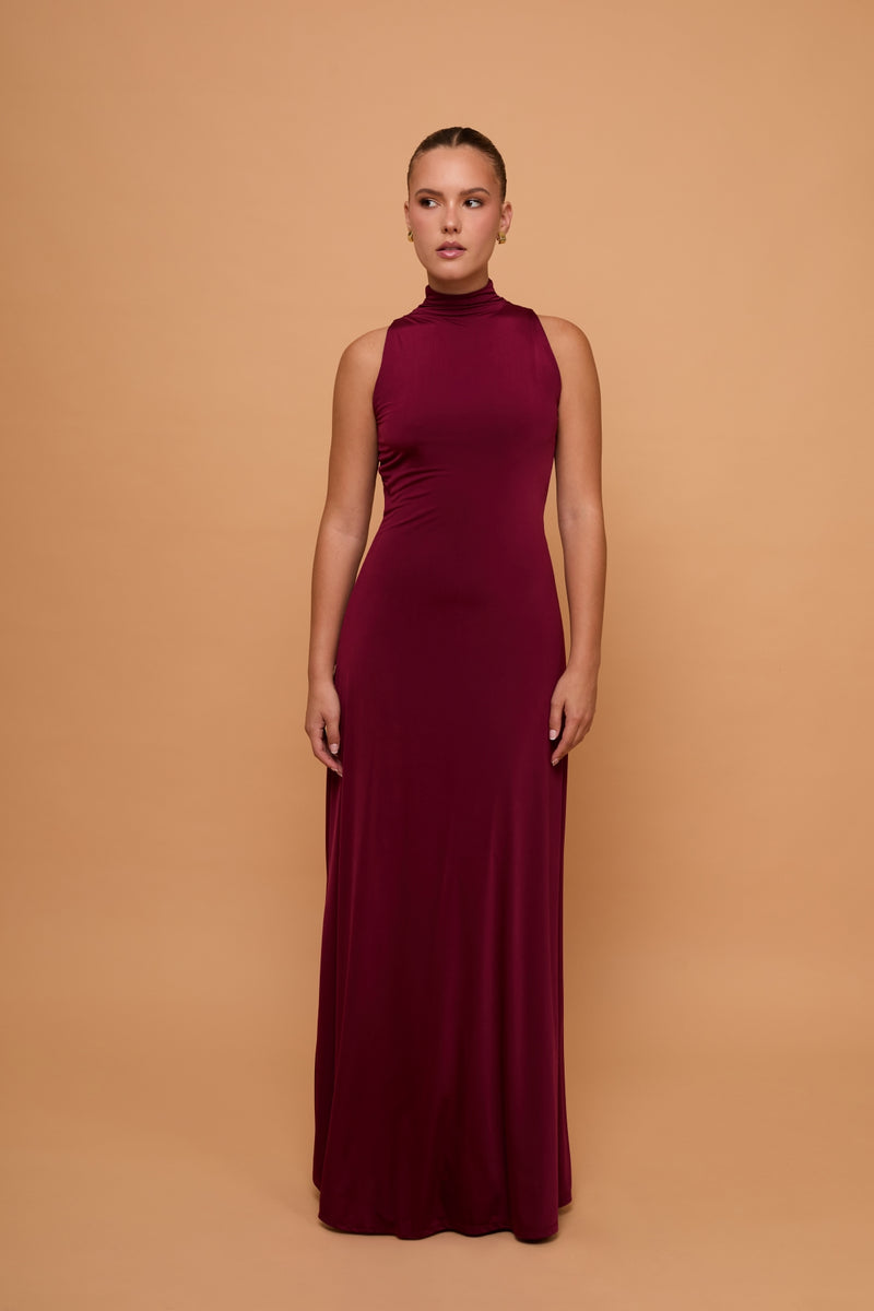 Vestido Roma Wine
