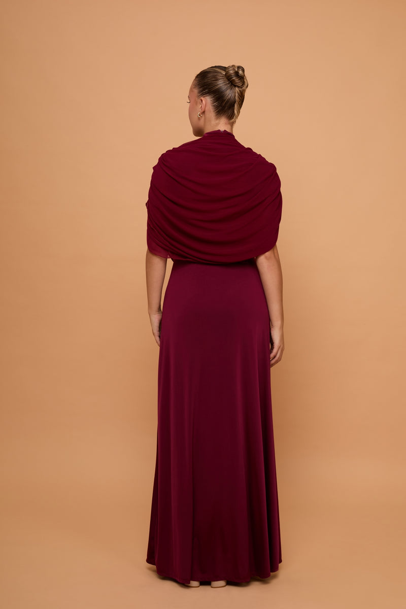 Vestido Roma Wine