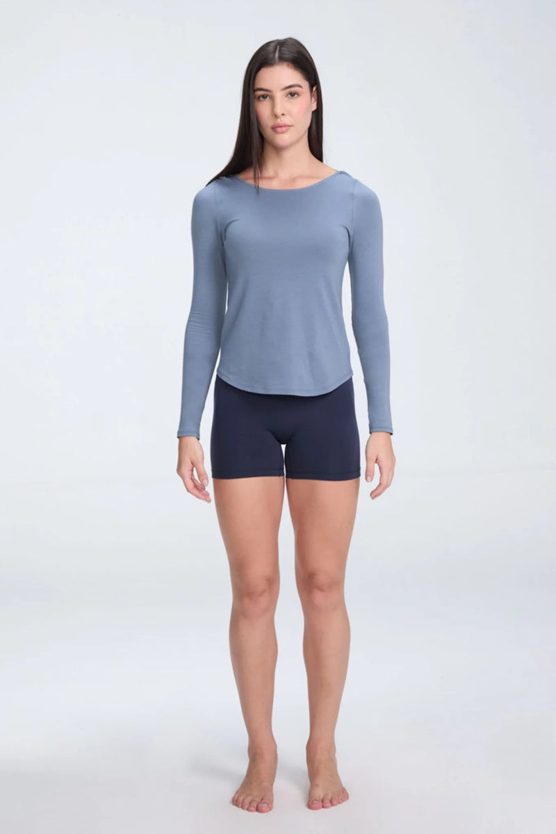 Polo Manga Larga Clea Mitre Mujer