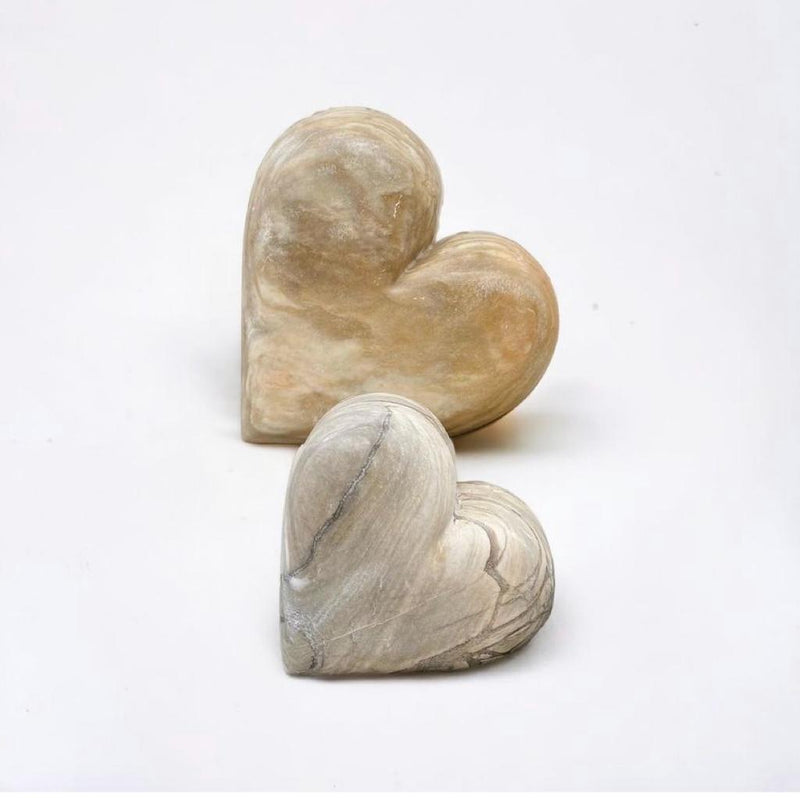 Corazón De Alabastro Andino 10 CM