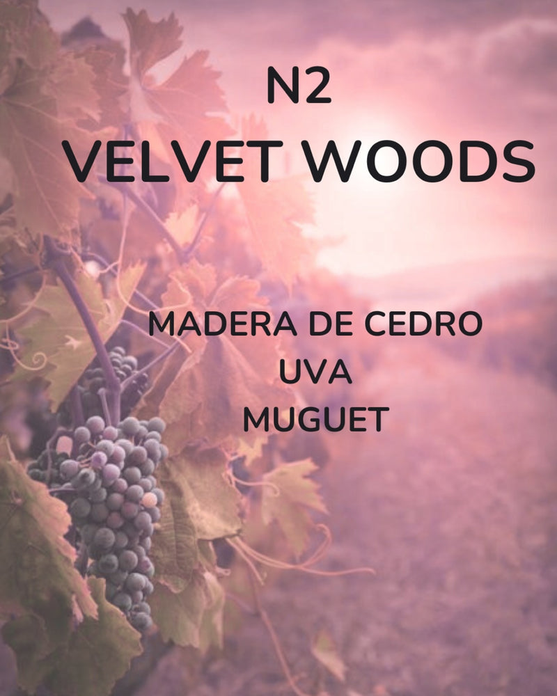 Vela Aromática de Soya Velvet Woods