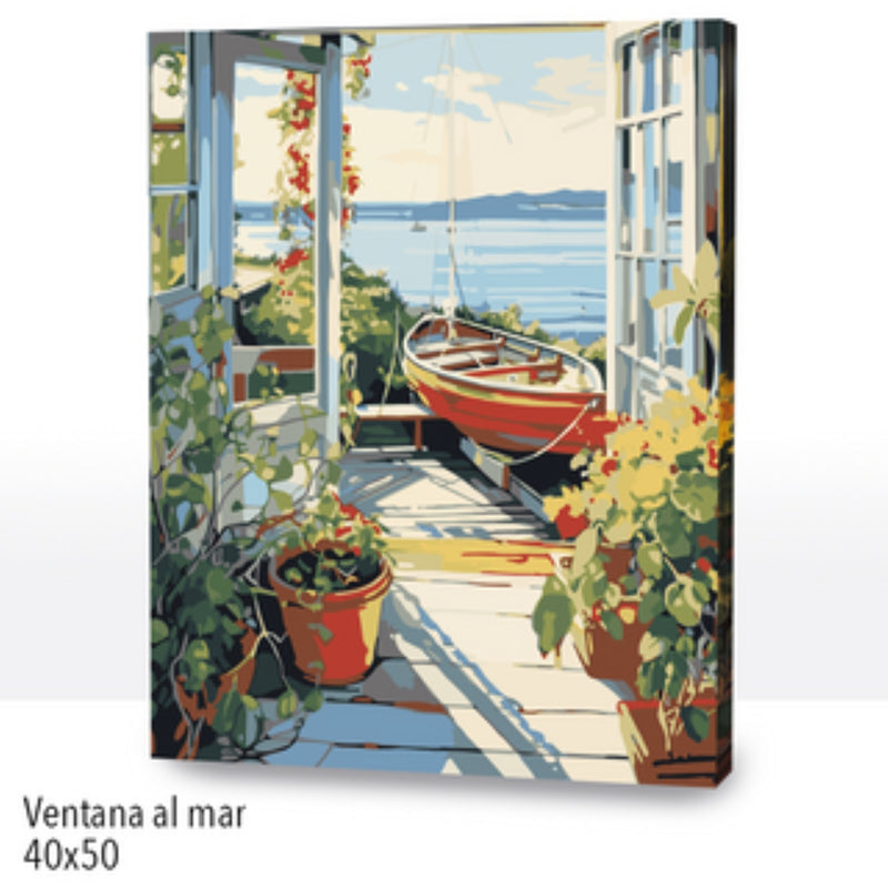 Ventana al Mar (40x50 cm)
