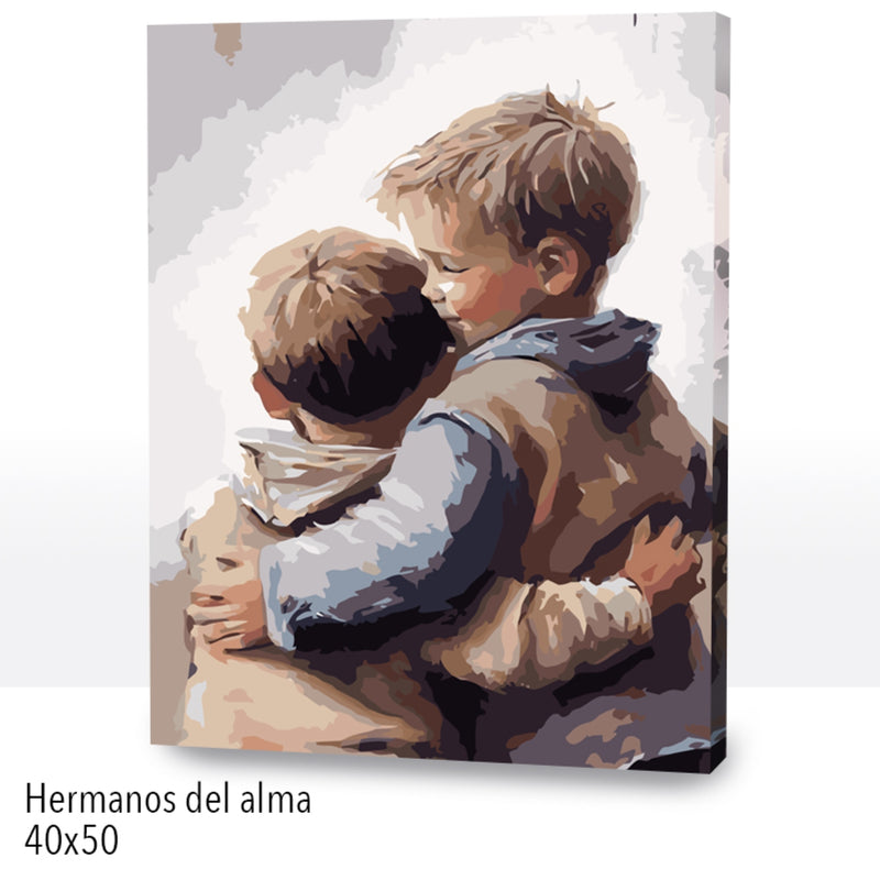 Hermanos del Alma (40x50 cm)